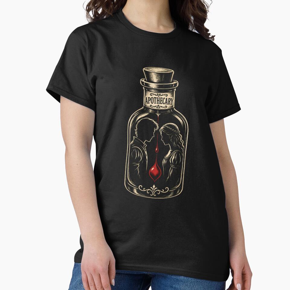 Apothecary Poison Bottle Romeo and Juliet Shakespeare Art by Fenay Designs