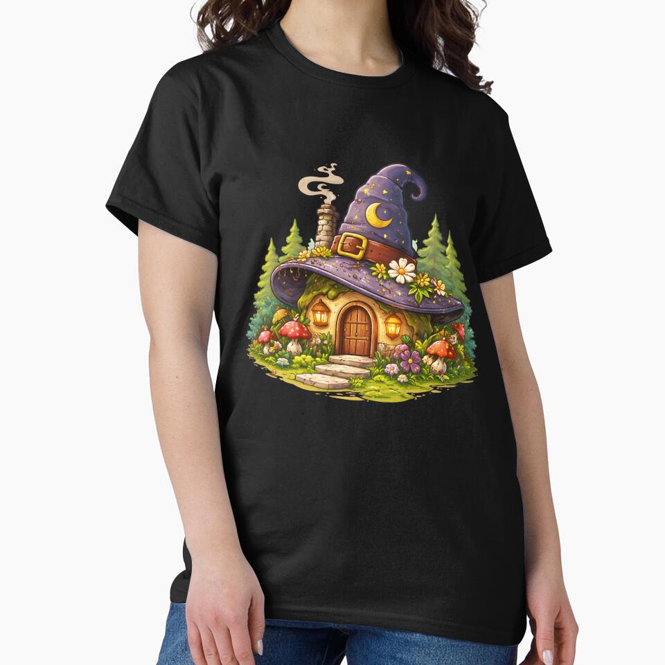 Wizard Hat Cottagecore Magic House. by Mr Lee