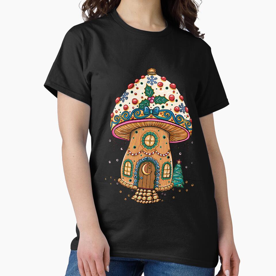 Fairy Mushroom Cottage House Holiday by xuannghuyen