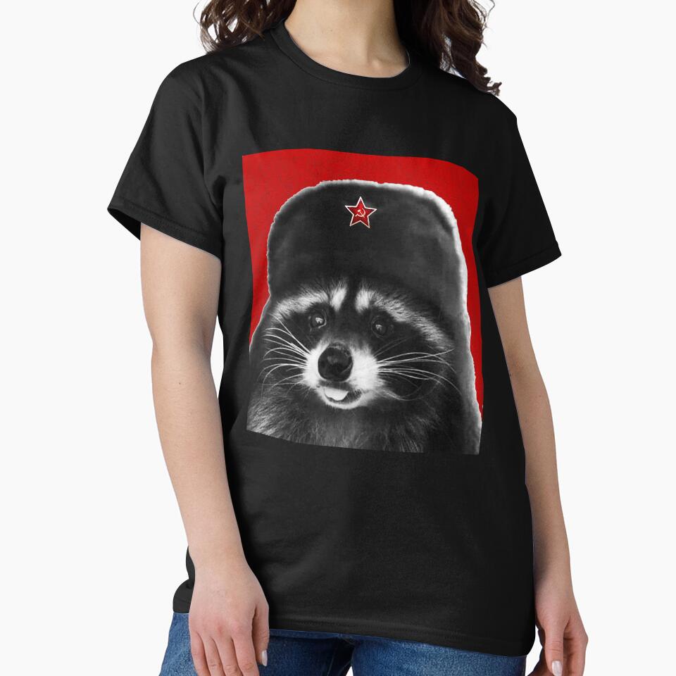 Communist Raccoon by BattleGoat