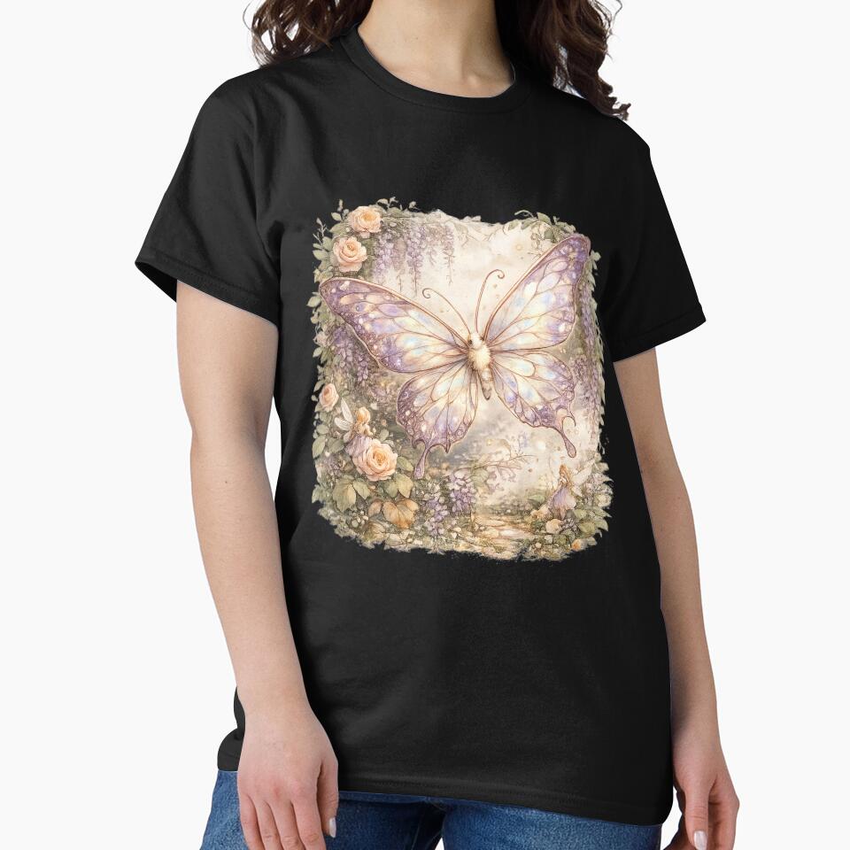 Fairycore Butterfly Garden Whimsical Floral by MagicMakerPh
