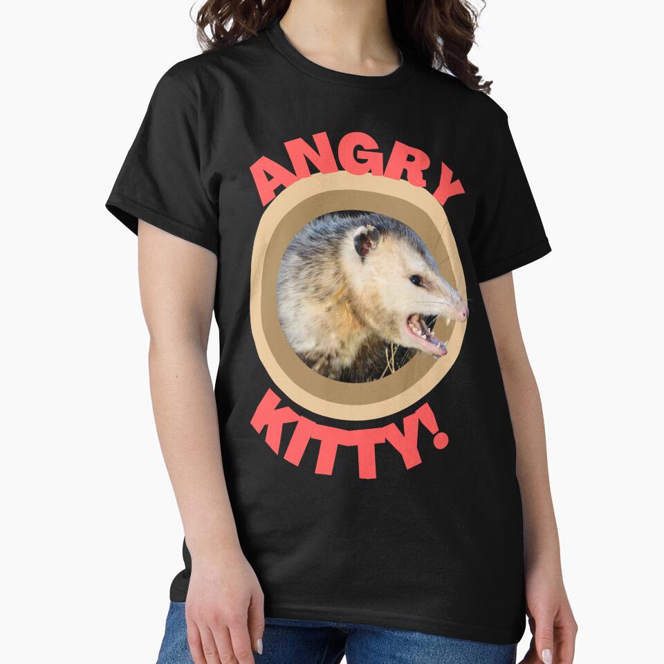 Angry Kitty - Possum Funny Animal by Evolved-LovinIt
