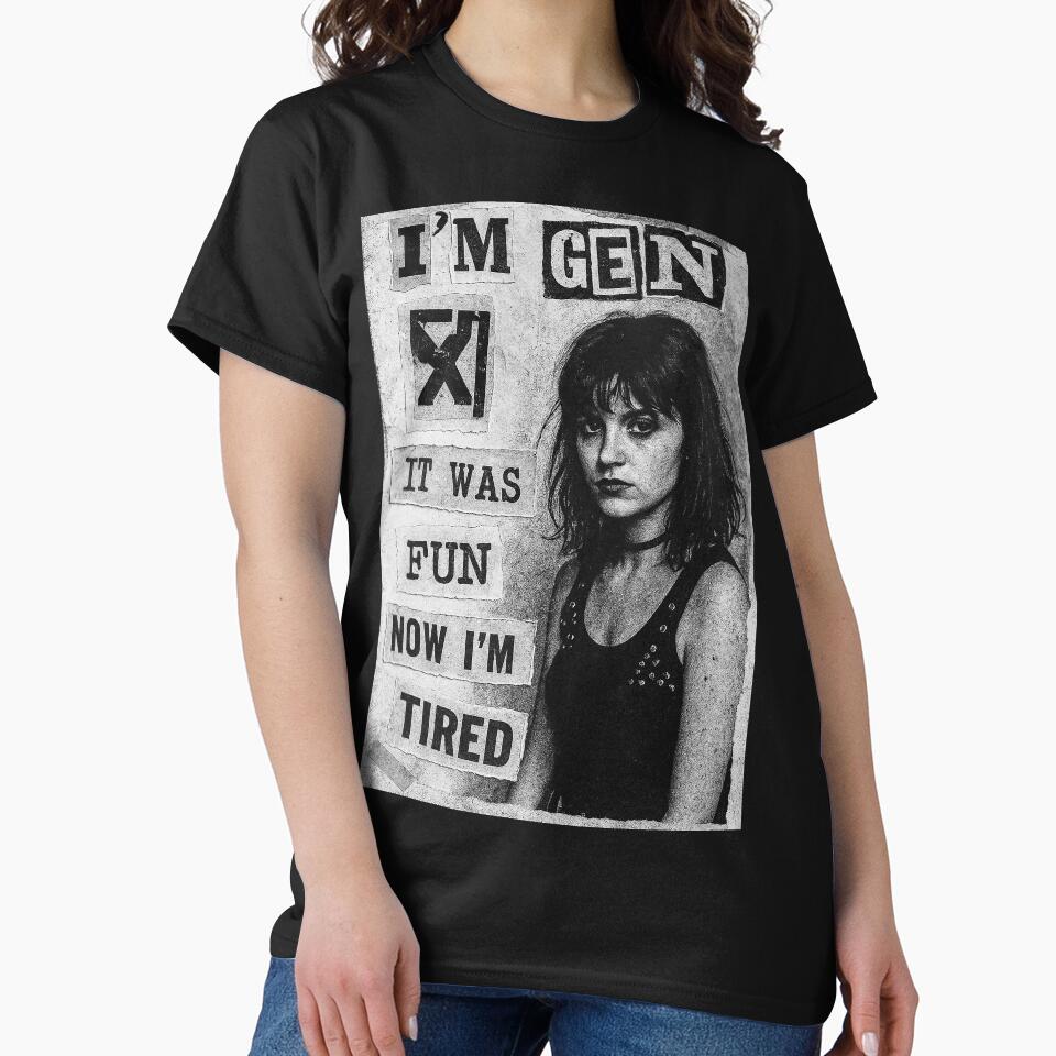 Gen X – Punk Zine Riot Grrrl Collage (I’m Tired) by DiamondSkyShirt