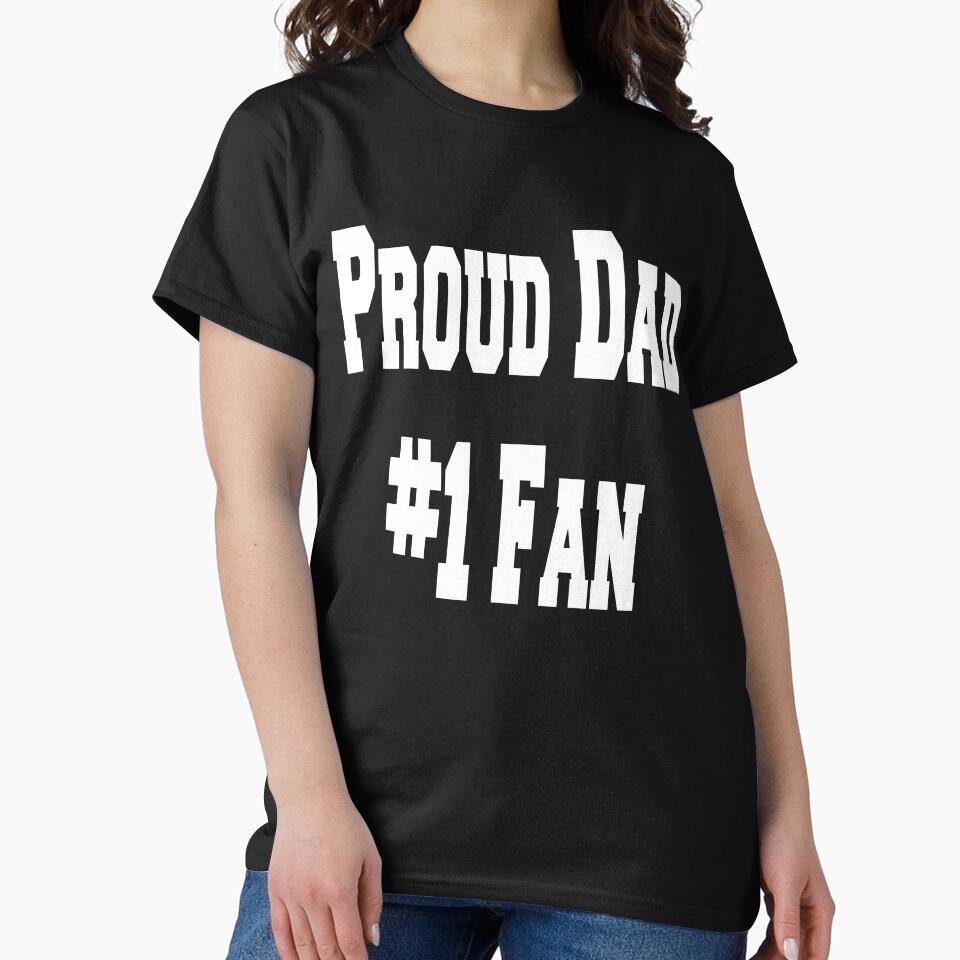 Proud Dad, #1 Fan daddys player by Urszula Żydek