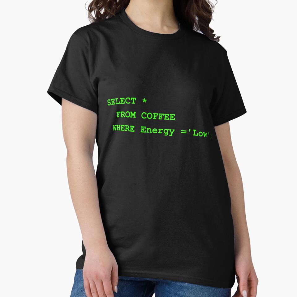 SELECT FROM Coffee SQL Database Funny Data Analysis & Accounting Design. by spreadsheetcafe