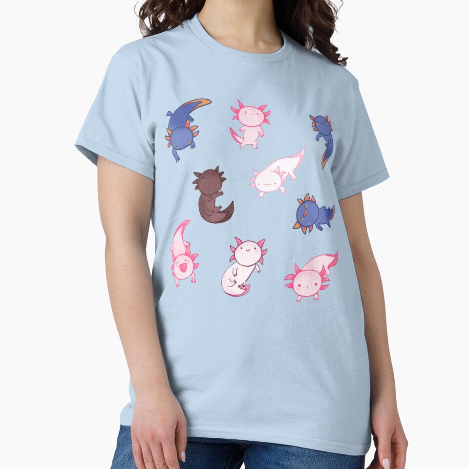Funny axolotls pack by Mayarart