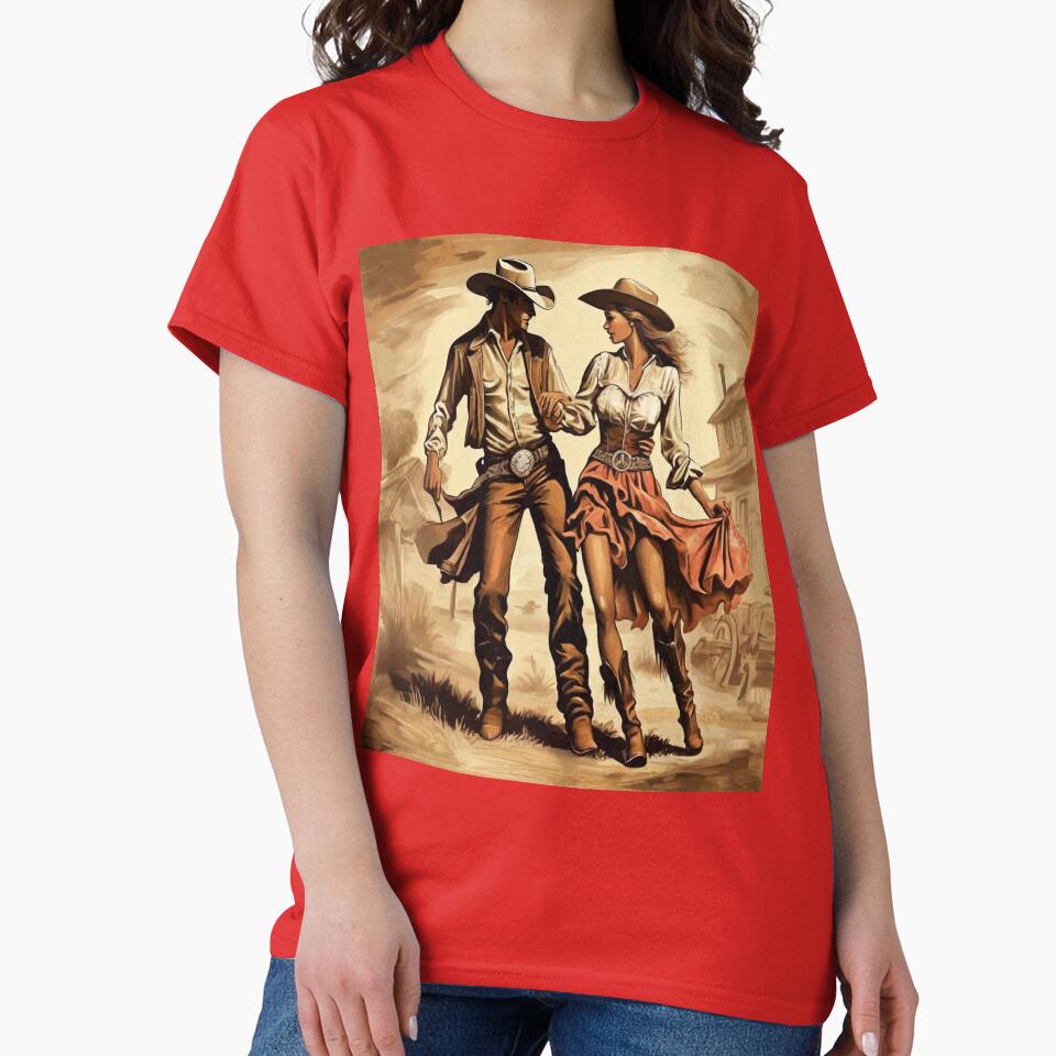 "Country Dances: Cowboy and Cowgirl's Rhythm" by Artisticanvas
