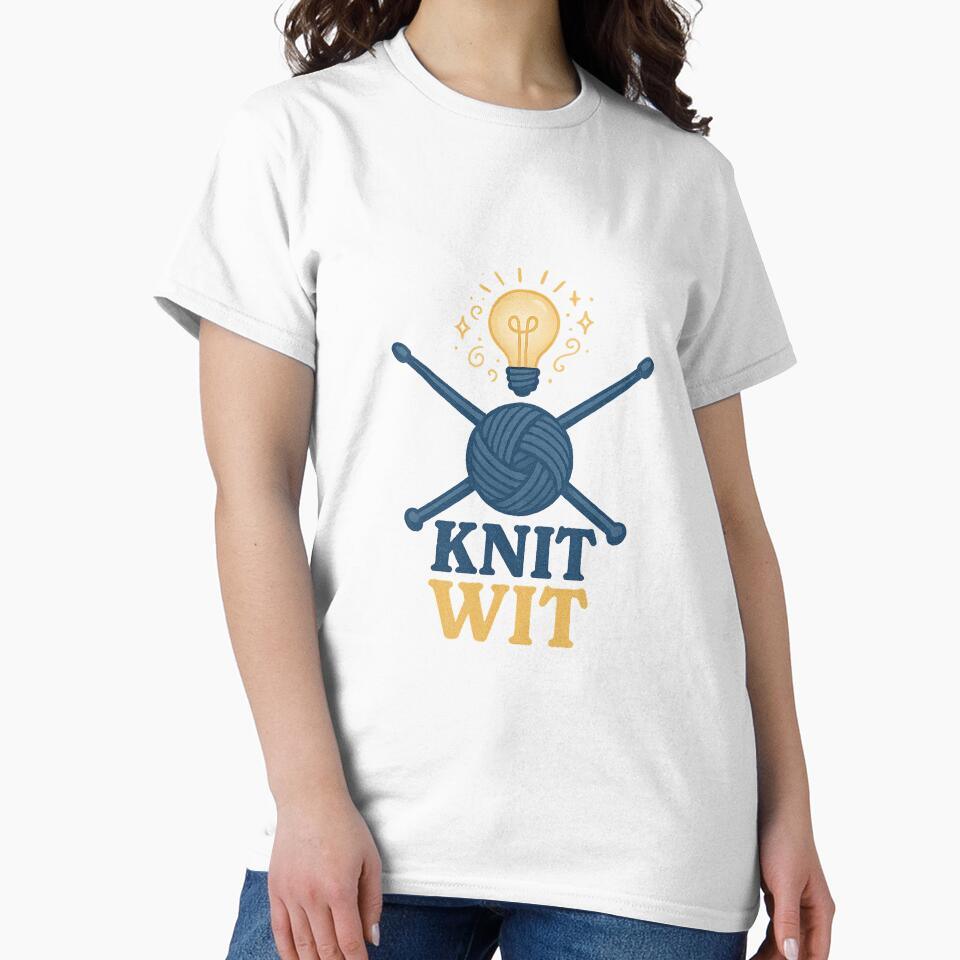 Knit Wit – Funny Yarn and Needle Design for Knitters by Bratak