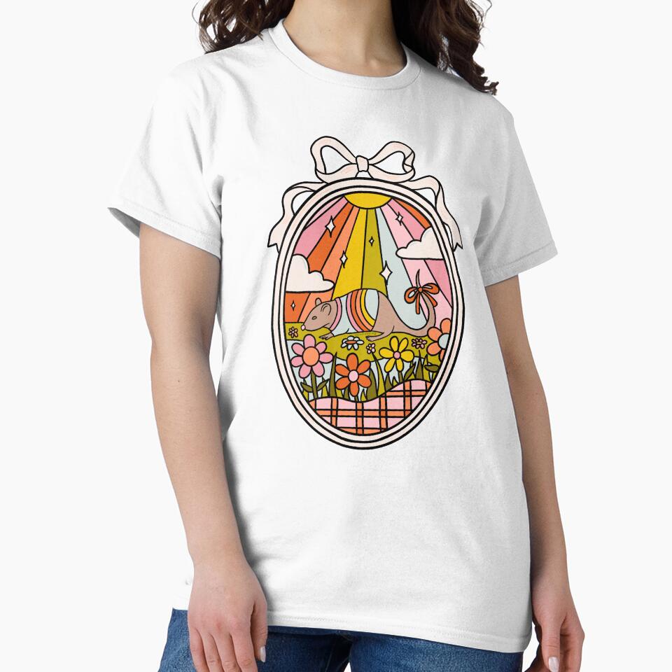 Rainbow Rat by doodlebymeg
