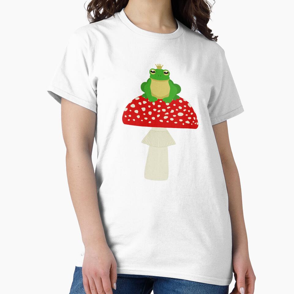 Frog Prince on a toadstool by GeoCreate