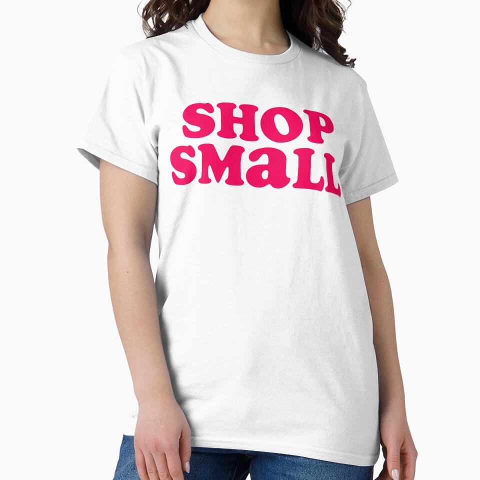 hot pink shop small by prismatic paper co
