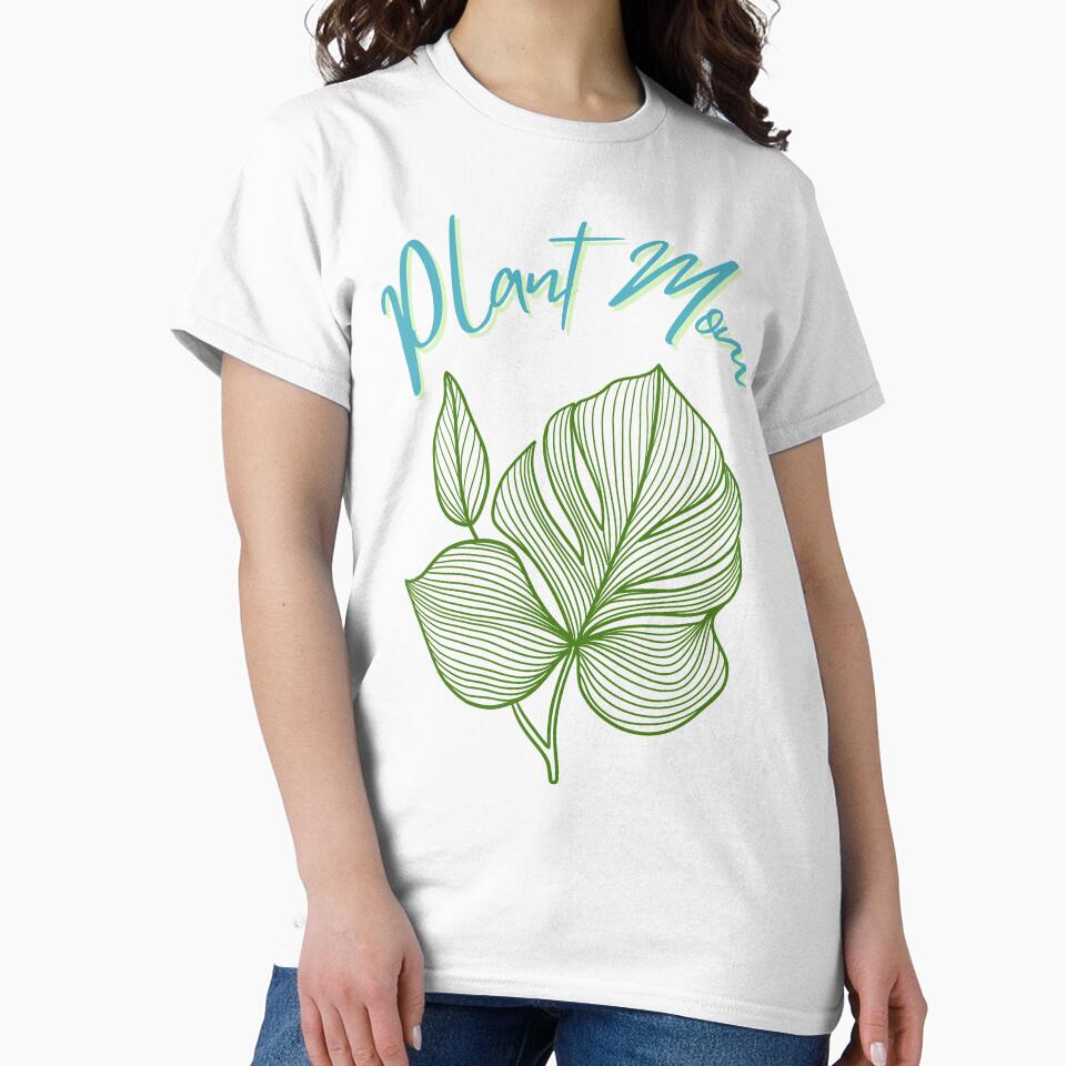 Chic Plant Mom Print by Thehatinthecat
