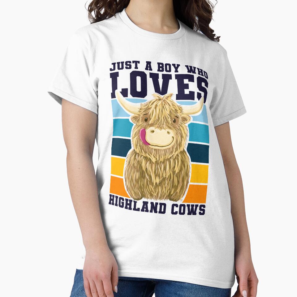 Funny Highland Cow by brodyquixote