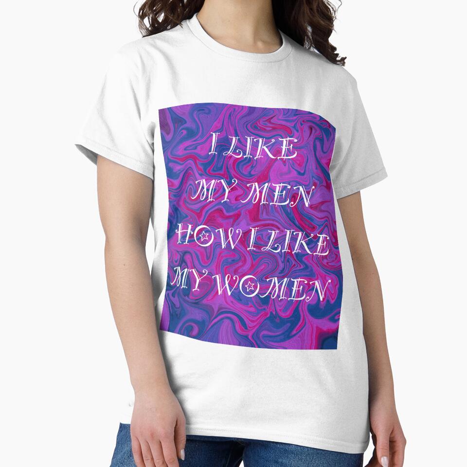 I like my men how I like my women (bisexual pride) by artist-wanna-be