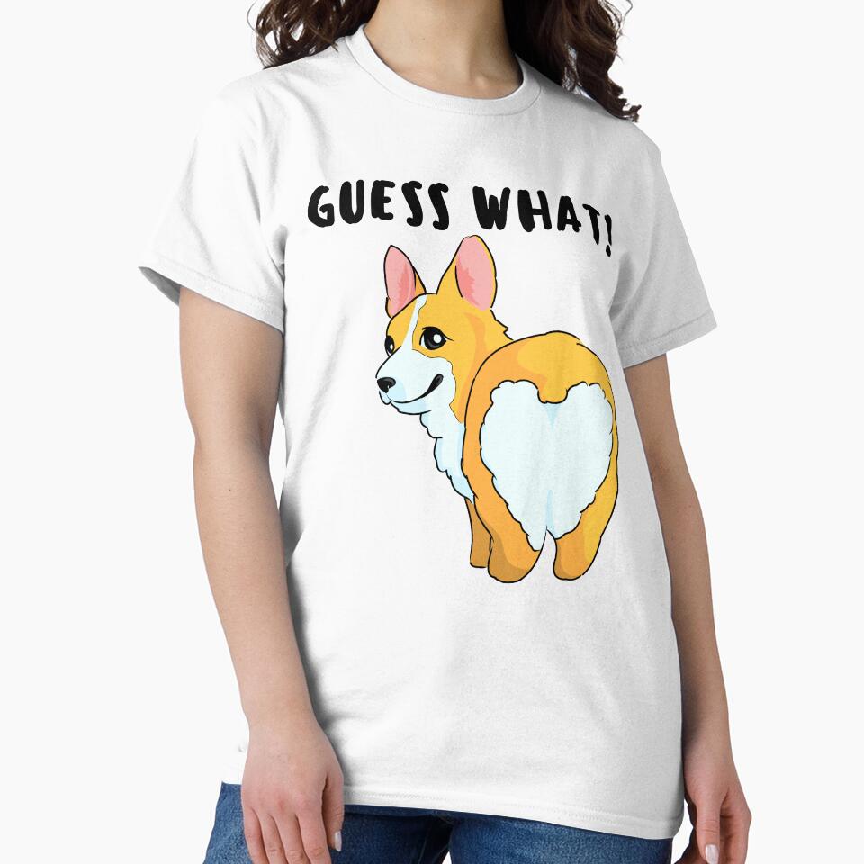 Guess What! - Corgi Heart Butt by arorpalak