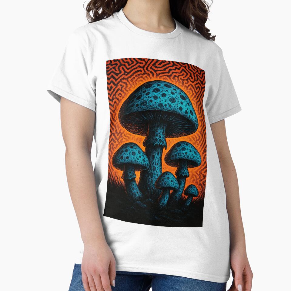 Neon Shrooms – The Forest That Sees You Back by DarkSpaceVibes