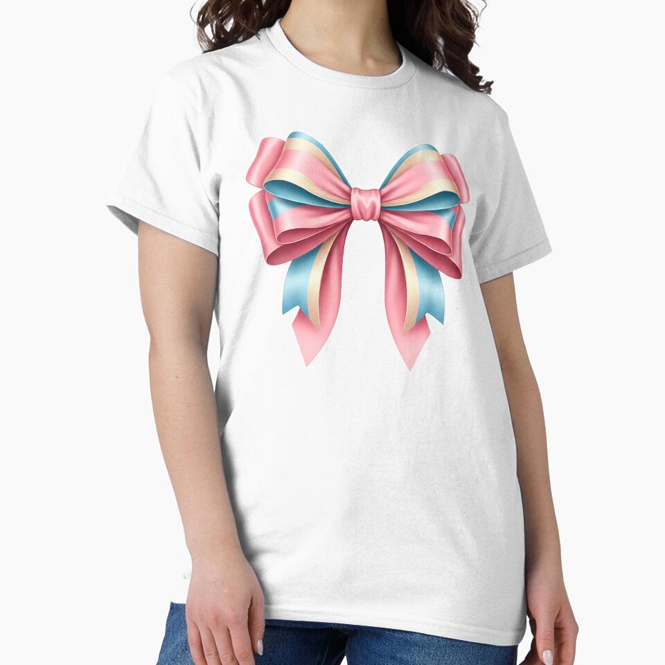 Soft Coquette Aesthetic Ribbon Bow by SholoStudio
