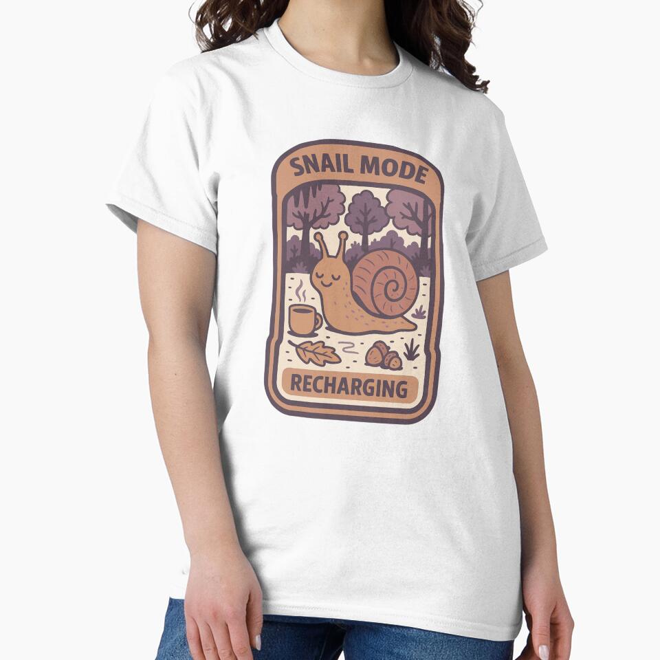 Snail Mode Recharging – Creatures of Habit Series by OpenArt