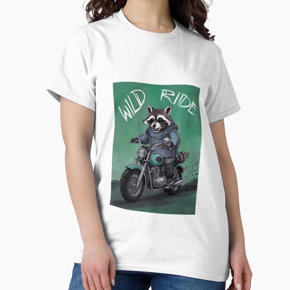 Rebel Raccoon Rider by DIUMERI