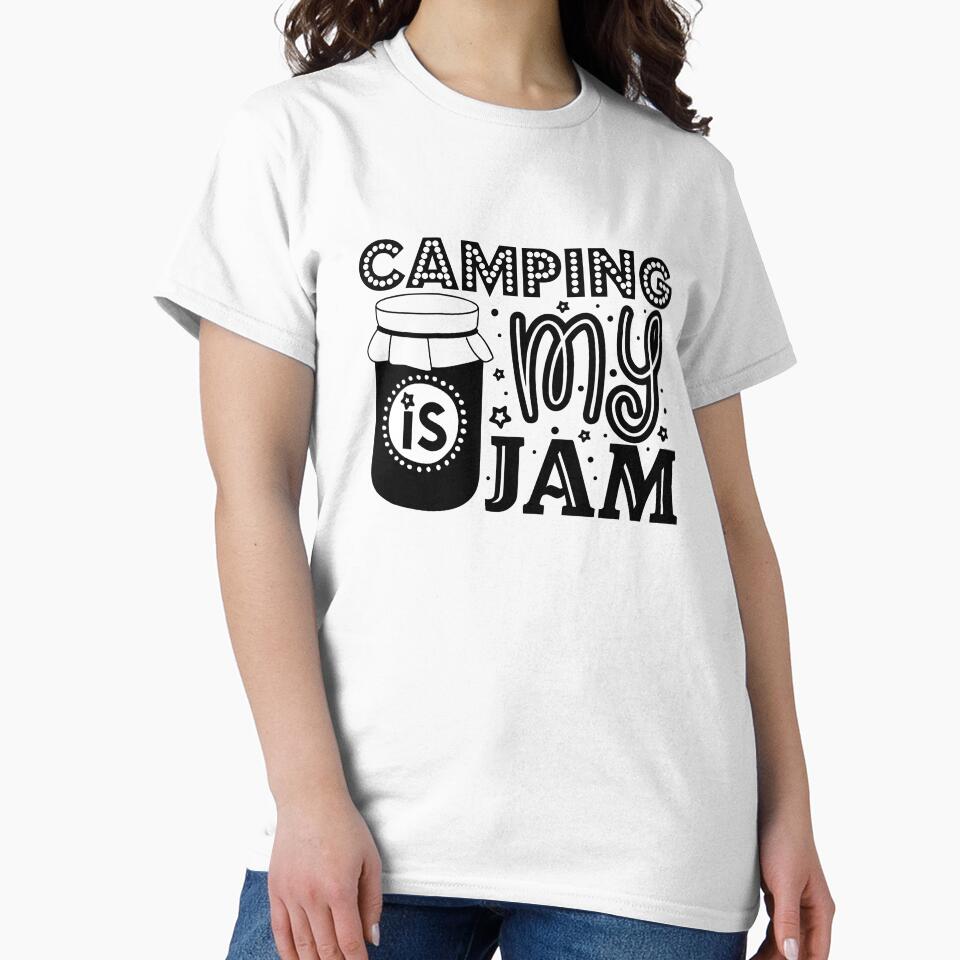 Camping is my jam by Wit & Wear Company