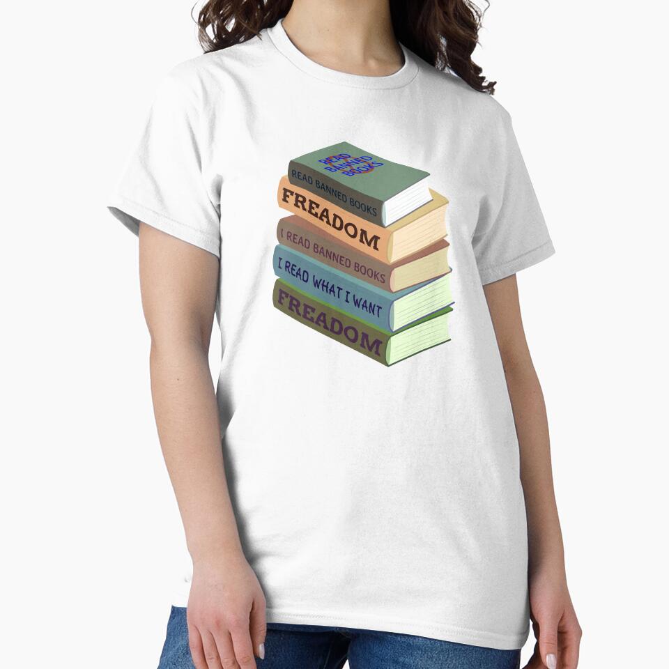 I Read Banned Books Freadom Reader I Read What I Want by BCreative4U
