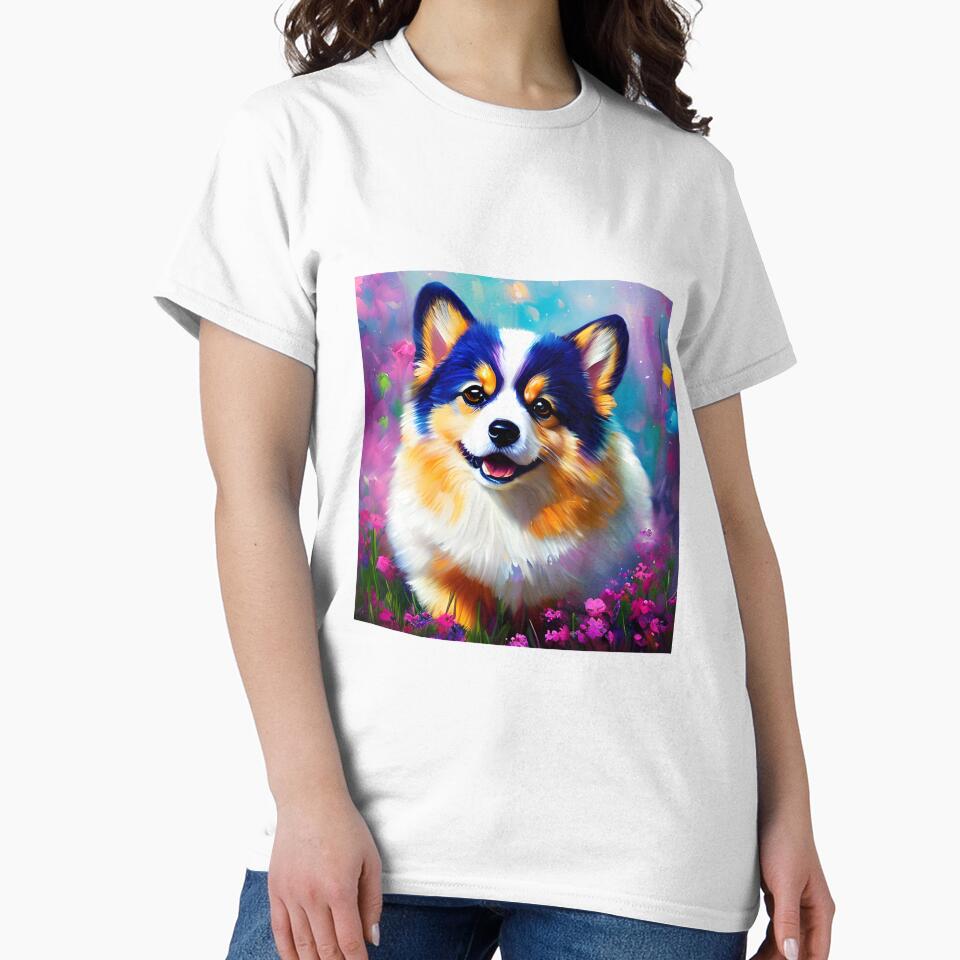 Royal Corgi: A Majestic Portrait of the Beloved Canine Breed by RoslinShaw