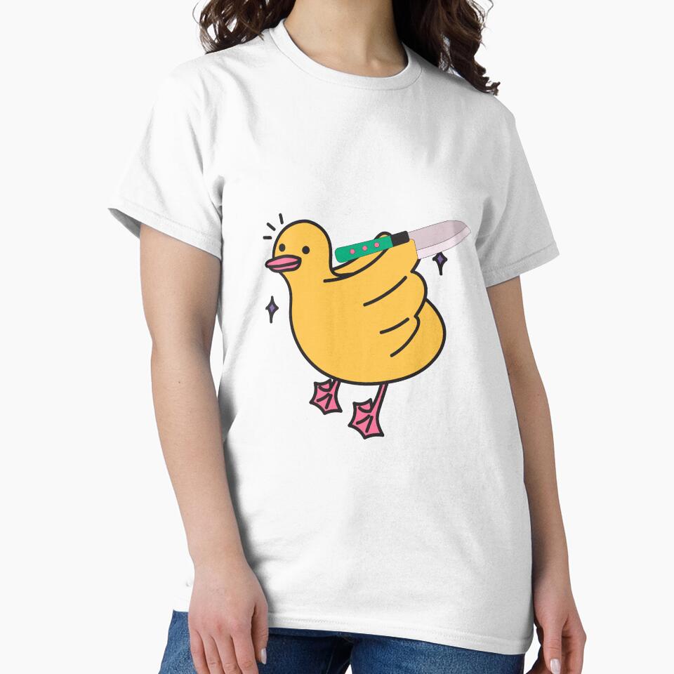 Duck With Knife by ridnaledesigner