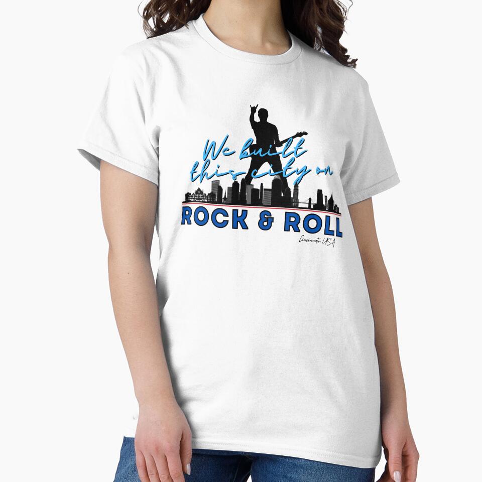 We Built this City - Cincinnati, Blue by Mean-Musician