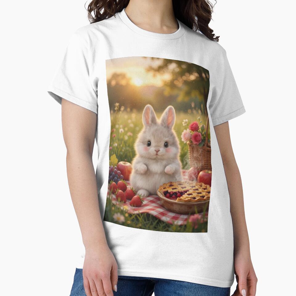 Cottagecore Bunny Picnic — Sweet Berry Pie and Sunshine Aesthetic by lovelistivkaa