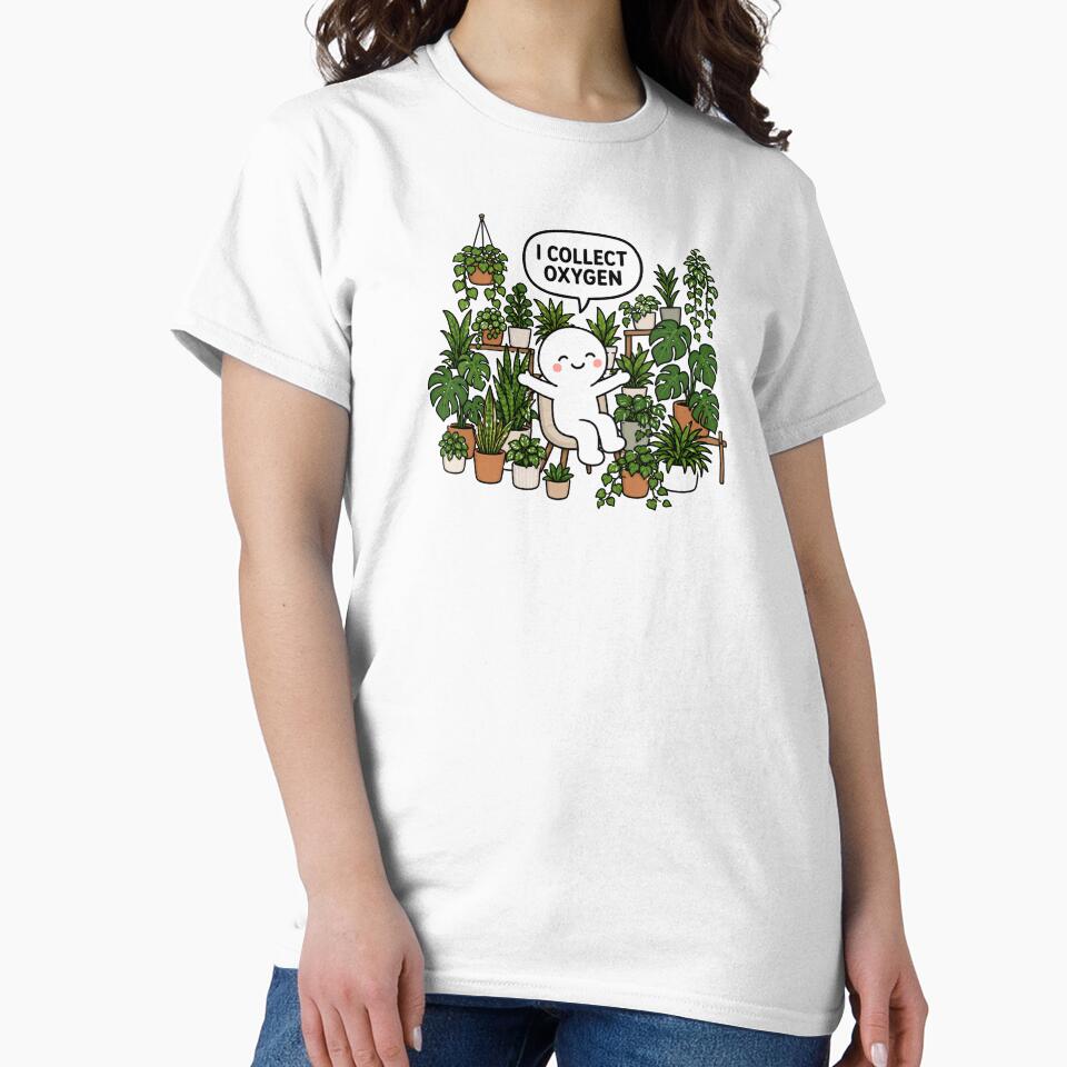 I Collect Oxygen Plant Lover by MonkiFlipp
