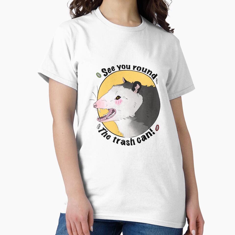 See you round the trash can Opossum by Slizzo1234