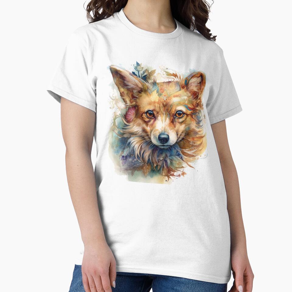 Tribal Corgi Dog 5 by DiatomDesigns