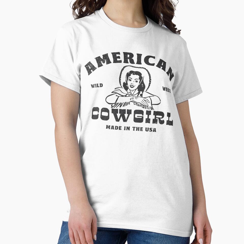 American Cowgirl Vintage Wild West Western Gifts by TonySpencer