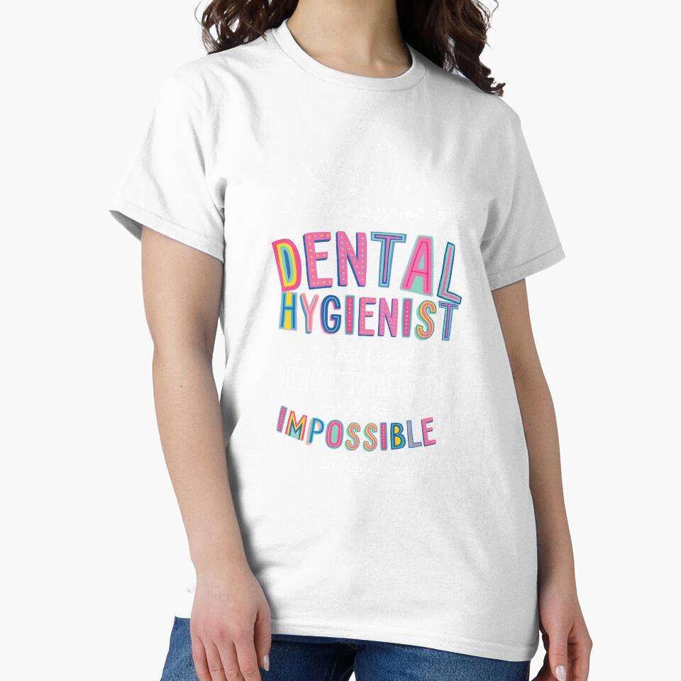 An awesome Dental Hygienist Gift Idea - Impossible to Forget Quote by betternotes