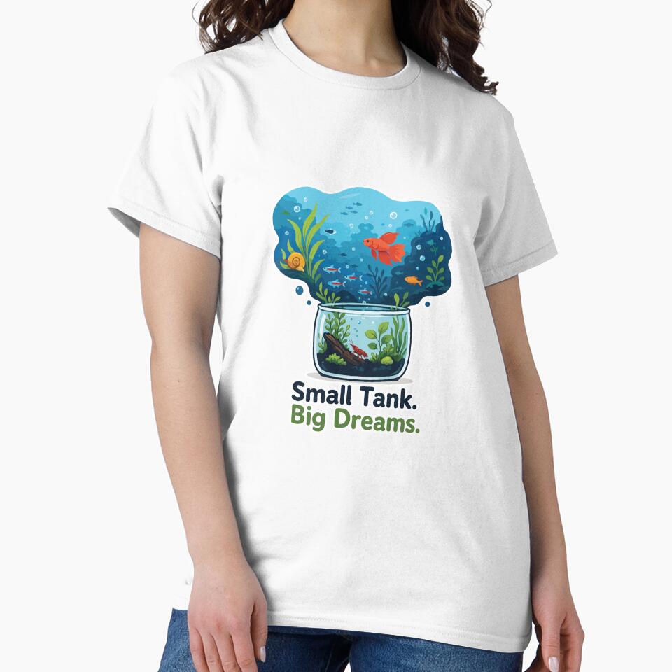 Small Tank Big Dreams Nano Aquarium by SimplePoDesign