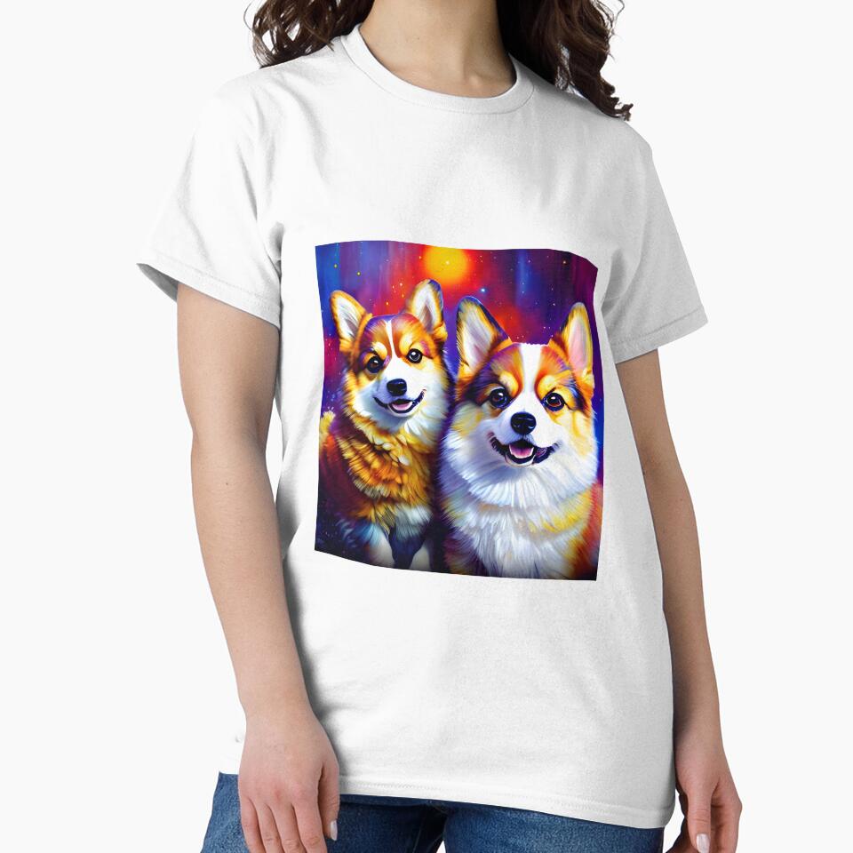 Adorable Corgi Pup - A Joyful Companion for Your Home by RoslinShaw