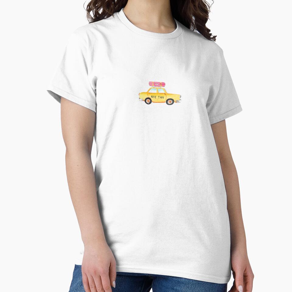 NYC Taxi Downtown Girl Aesthetic by lawtrott