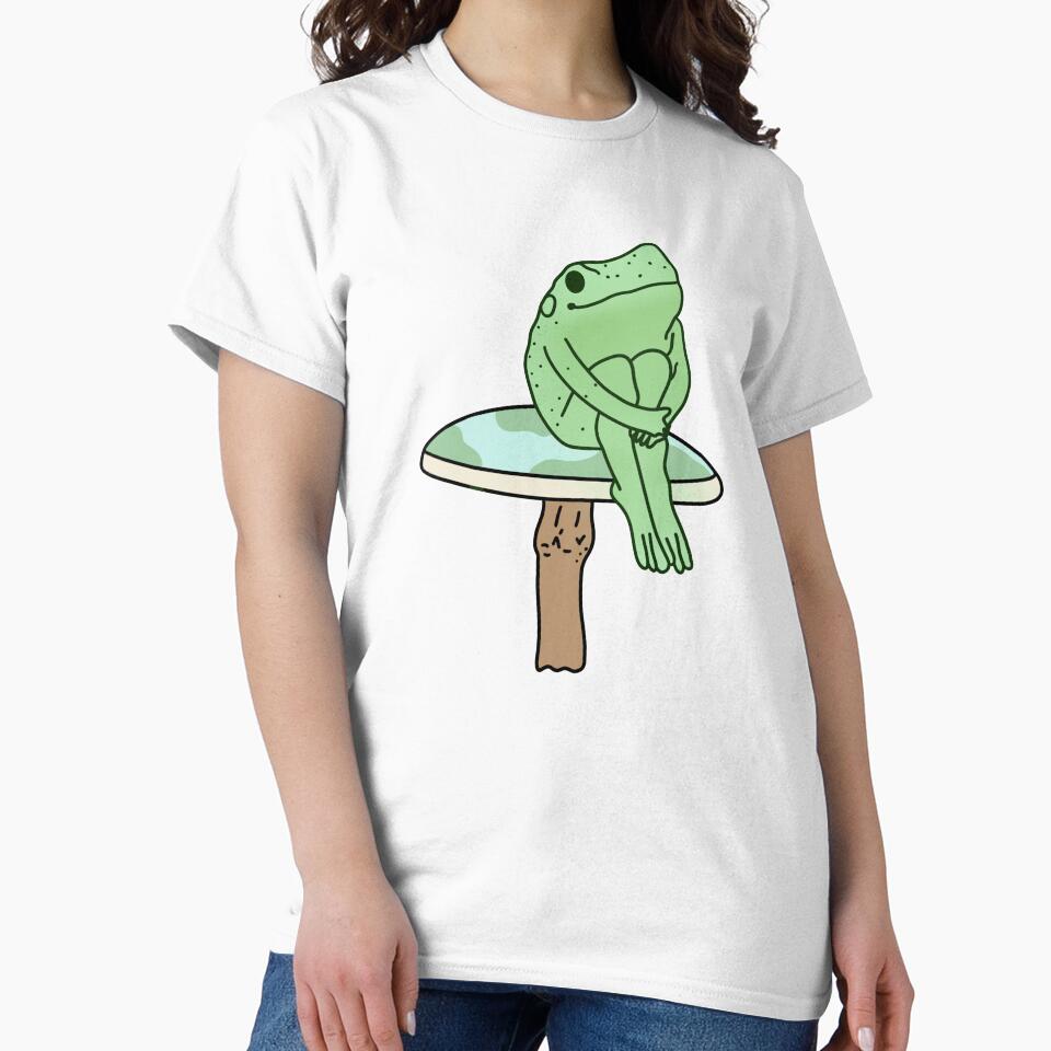 toad on an earth mushroom by brynn412