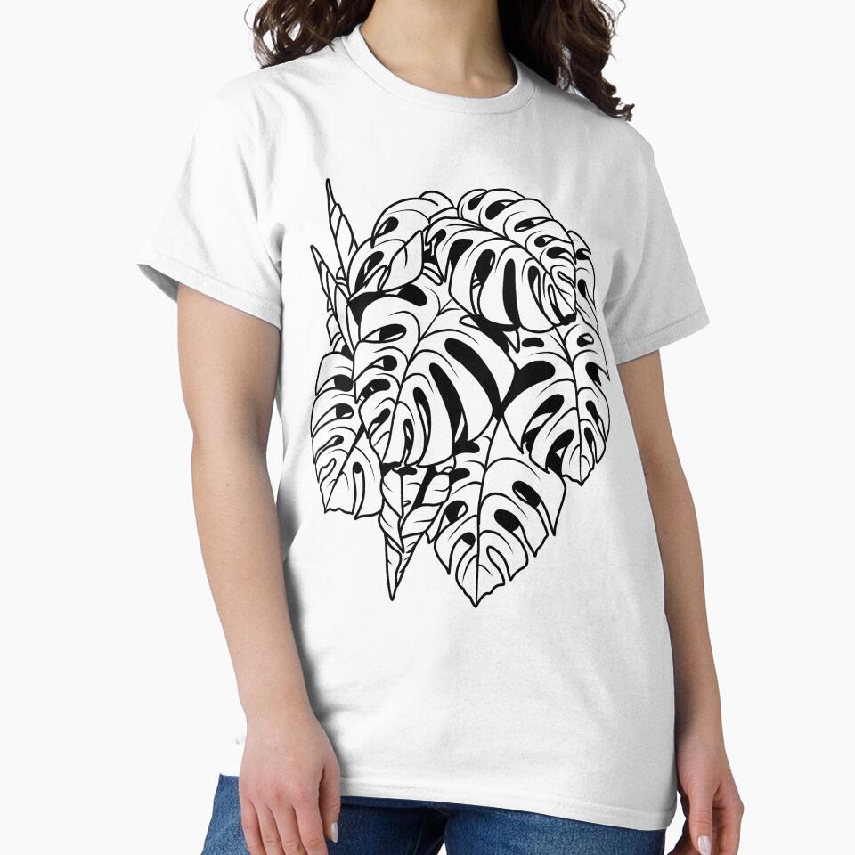 Monstera Deliciosa White by Alexandrakevyn