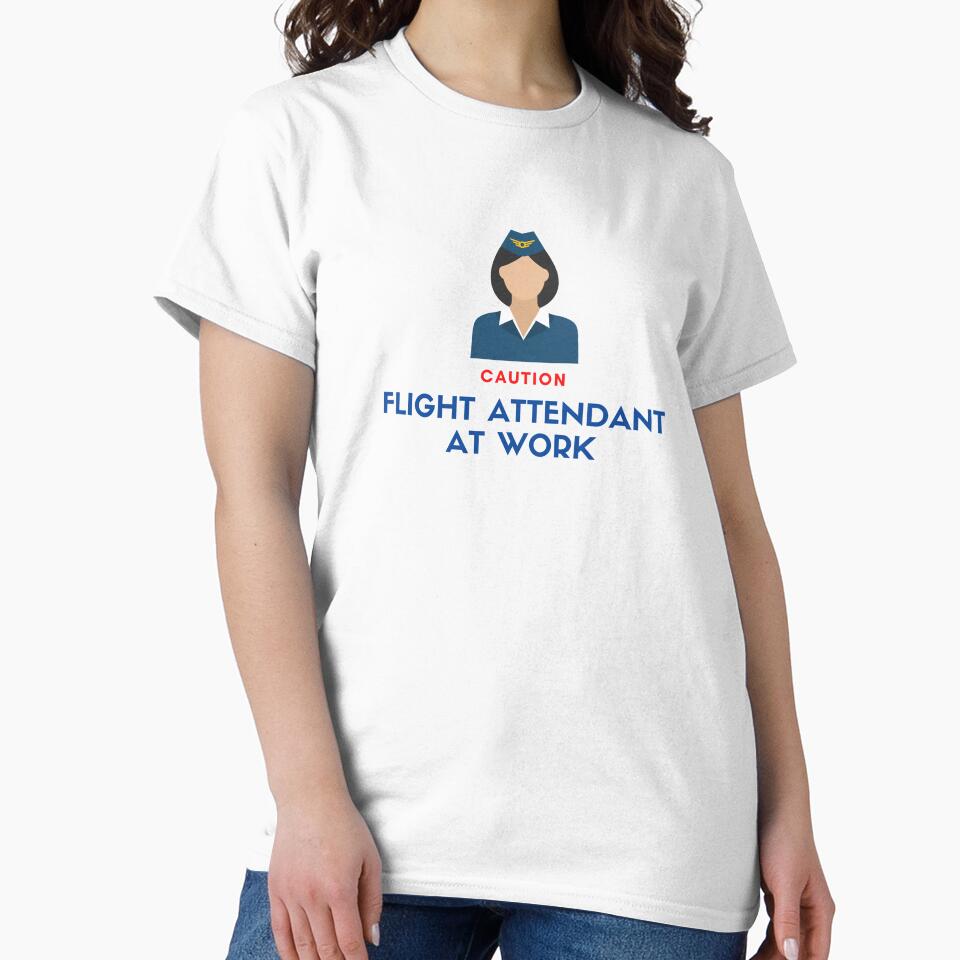 CAUTION: Flight Attendant (Cabin Crew) at Work by jetmike