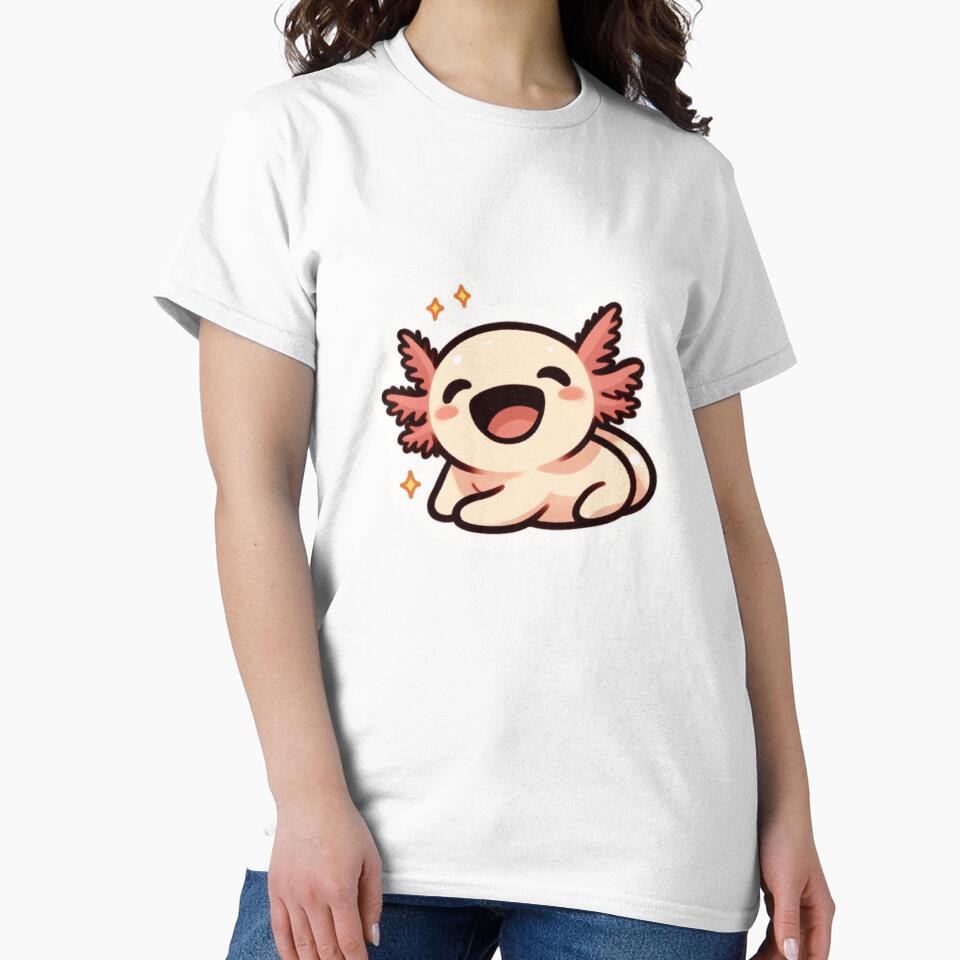 Tiny Axolotl blushing by hit-gal