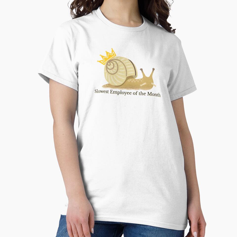 Slowest Employee Of The Month Funny Gift For Freelancers by AGreetee