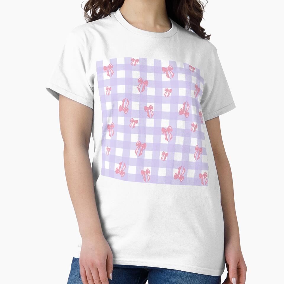 Bow gingham by SophieLogan