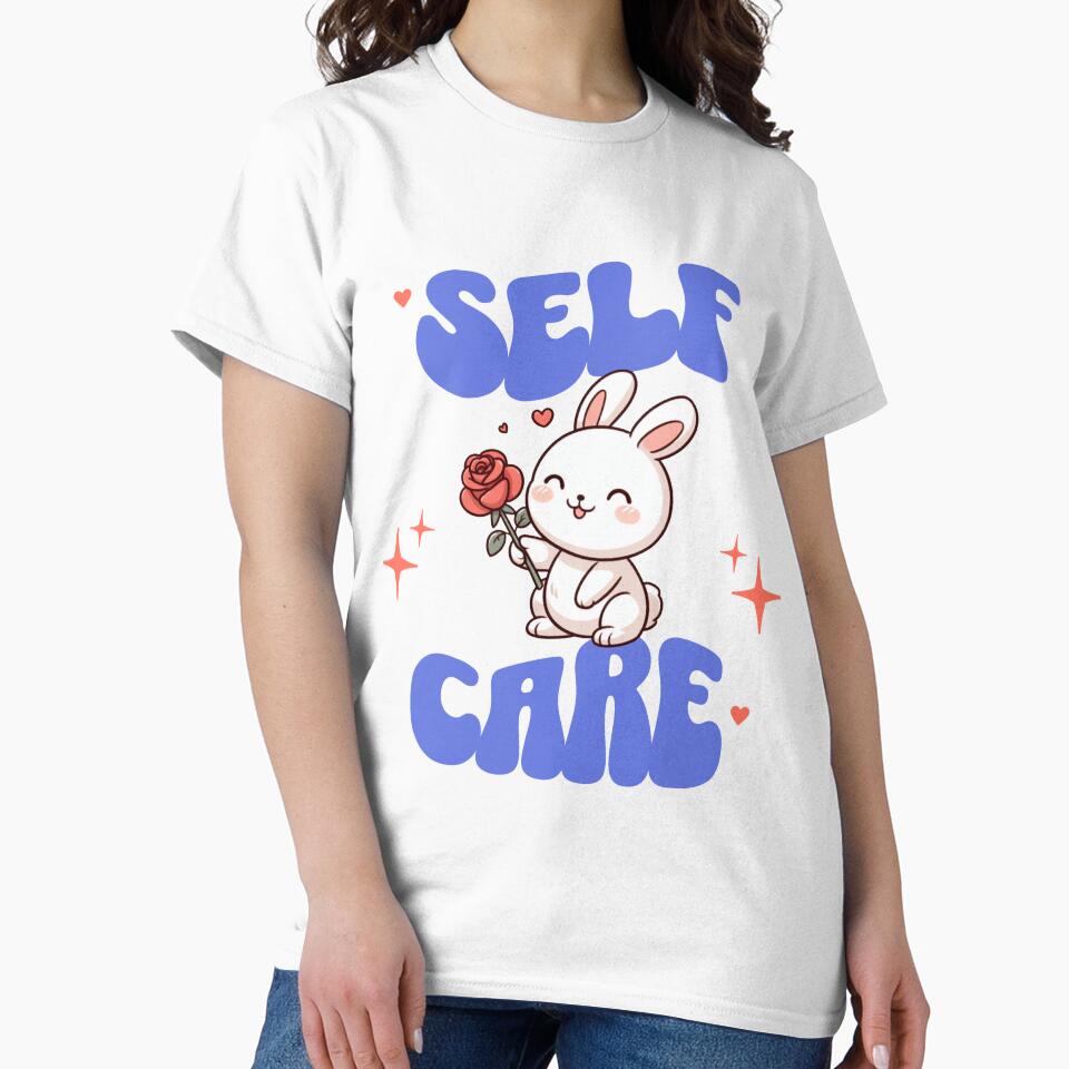 self care american traditional rose Bunny by LemuellTrends