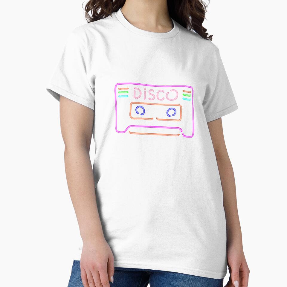 Disco Neon Lover - Funny Vintage Neon party Cassette by Recti