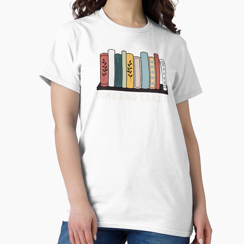 Come and Take it Stop Book Banning by knittybynatured