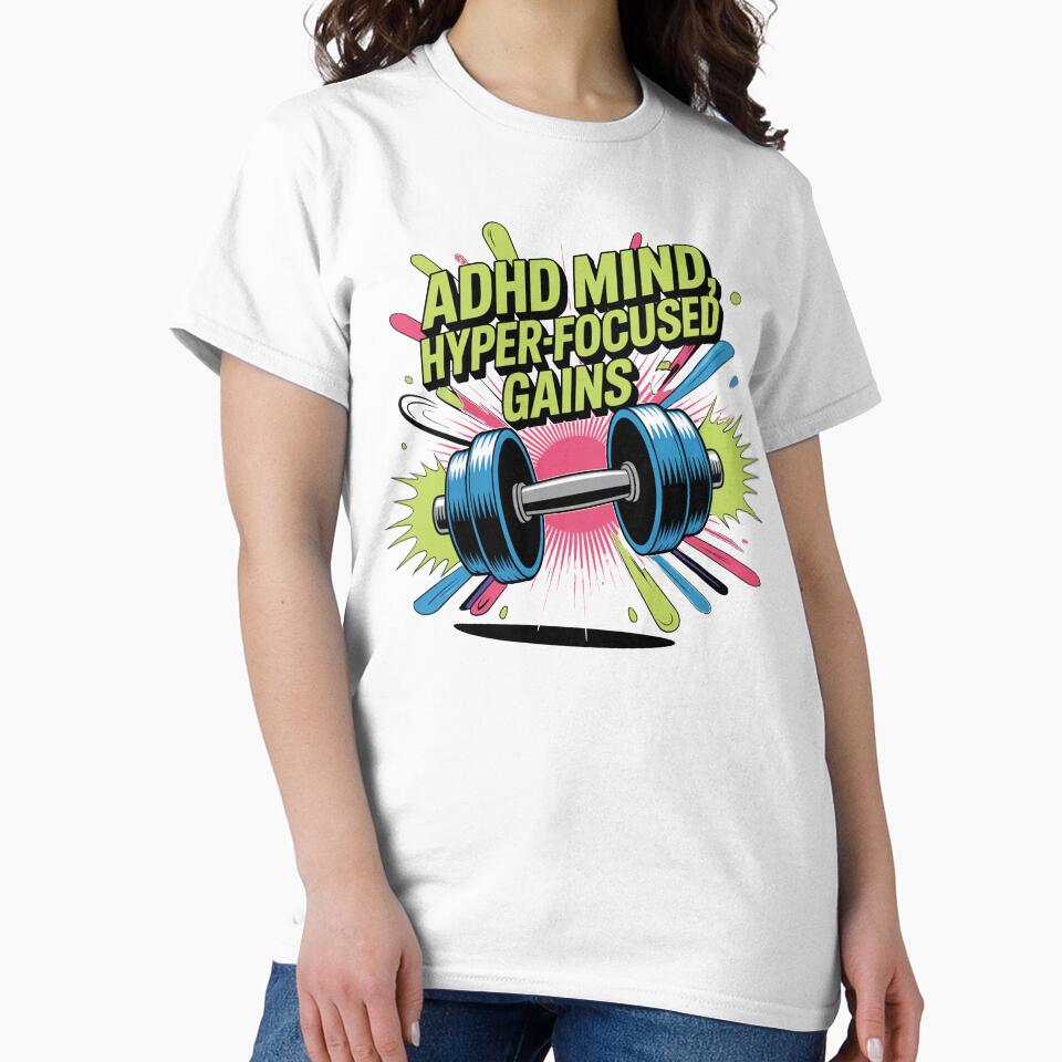 ADHD mind, hyperfocused gains, ADHD fitness by NoetherSym