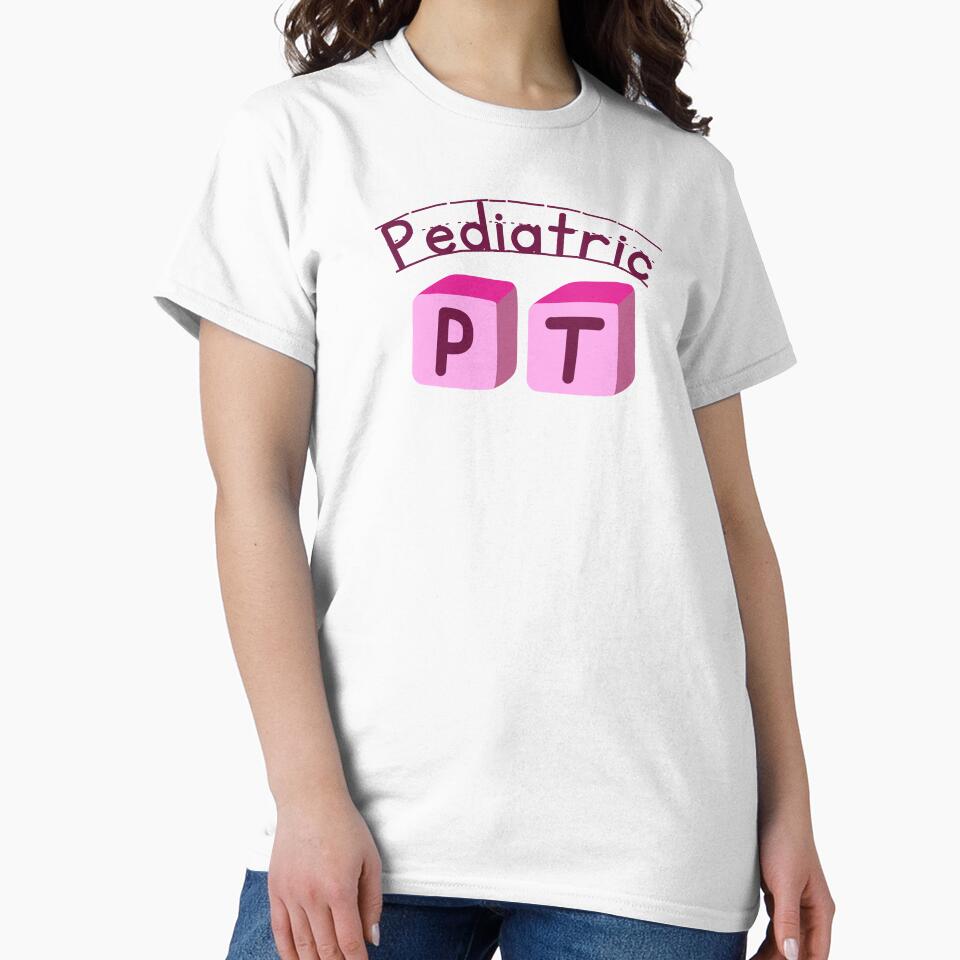 Pink Pediatric Physical Therapist- Blocks by eneville1015