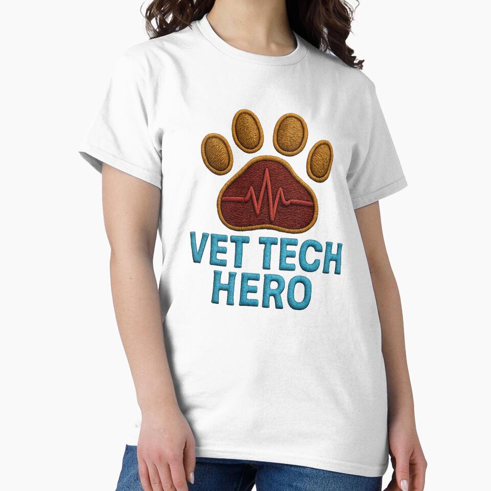Vet Tech Hero – Paw & Pulse Icon Sticker by TONSNAP