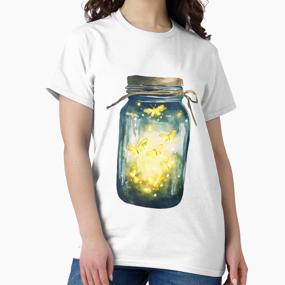 Fairycore Aesthetic: Magical Jar of Fireflies by bapupa